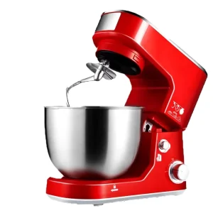 Electric Six Speed Stand Table Food Mixer with Mixing Bowl for Kitchen Use