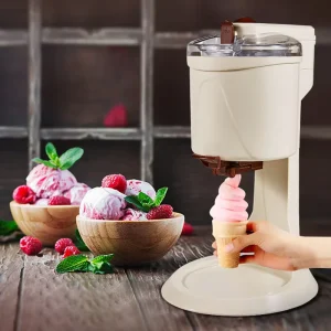 Electric Small Home Portable Soft Commercial Mini Ice Cream Maker Machine