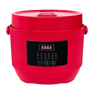 Electric Smart Microcomputer Control Stainless Steel Portable 2L Rice Cooker Measuring Cup Paddle Home Kitchen