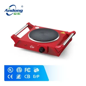 Electric Solid Hotplate Single Square Stove With Single Burner 1000W 220V