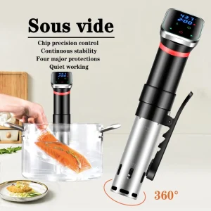 Electric Sous Vide Machine for Cooker Low Temperature Slow Cooking Defroster Vacuum Steak Cooker