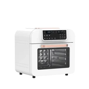 Electric Stainless Steel 16L Digital Steam Air Fryer Oven Triple Cooking Functions 10 Preset Menus Household Use Energy Saving