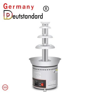 Electric Stainless Steel Chocolate Melting Chocolate Fountain Machine with CE