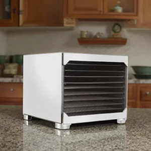 Electric Stainless Steel Food Dehydrator with Digital Touch Control 35 80℃ 800W Fruit Dehydration Machine for Pet Snack