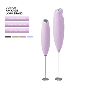 Electric Stainless Steel Hand Battery Operated Milk Frother