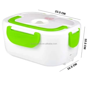 Electric Stainless Steel Heatable Lunch Box 12V 220V Car Home Use Electric Lunch Box