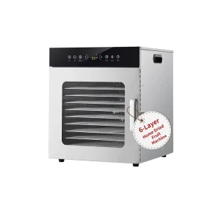 Electric Stainless Steel Household 6-Layer Digital Temperature Control Food Dehydrator