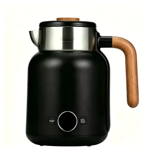 Electric Stainless Steel Kettle Digital Temperature Control Automatic Shut Off 1.5L Capacity Home Commercial Use Energy