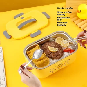 Electric Stainless Steel Lunch Box Household High End Gift for Annual Draw Prizes Year End Bonuses