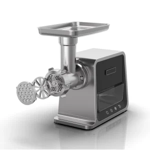 Electric Stainless Steel Meat Grinder Accessories 2000W Quiet Operation Kitchen Outdoor Household Use Meat Grinders Slicers