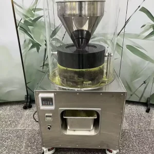 Electric Stainless Steel Motor Black Gold Stone Powder Grinder Automatic Matcha Milling Machine for Tea Spice Food