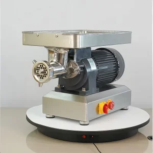 Electric Stainless Steel Motor Meat Grinder Slicer Mincer 150kg/h Capacity Multi-Plug Home Restaurant Kitchen 220V