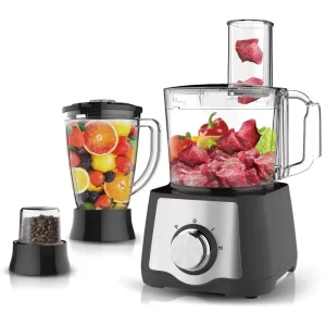 Electric Stainless Steel Multi function Meat Grinder Shredder Masticating Juicer with Low Noise for Household Hotel Use English
