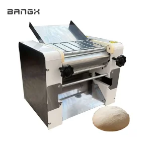 Electric Stainless Steel Noodle Maker Making Dough Presser Automatic Commercial Pizza Dough Roller Pressing Machine for Momos
