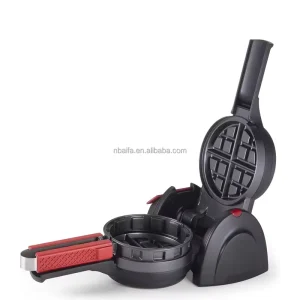 Electric Stainless Steel Rotary Automatic Waffle Maker