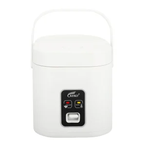 Electric Stainless Steel Steamer Plastic Surface Lunch Box Food Warmer Smart 0.6L Mini Rice Cooker