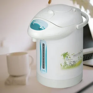 Electric Stainless Steel Water Boiler 2.5L 700W Hotel Use Air Pressure Pump Dispenser 220-240V