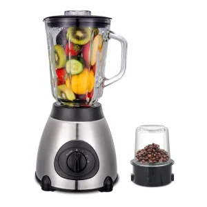 Electric Stand Mixer Blender Portable Mini 220V Automatic Food Mixer Stainless Steel and Glass for Kitchen Use