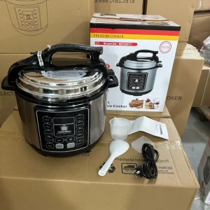 Electric Steamer 11 Preset Menu 6L Digital Slow Smart Pressure Cooker Rice Cooker