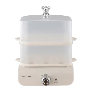 Electric Steamer Pot Food Grade Stainless Steel Steam Grid Multi-Purpose Household Food Steamer