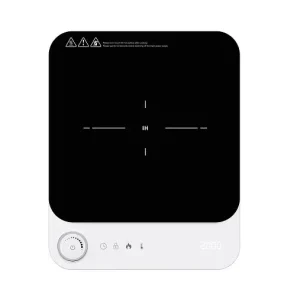 Electric Stove Standing Induction Cooktop Boost 2200W High Power Compact Multi Function Heating Hot Plate