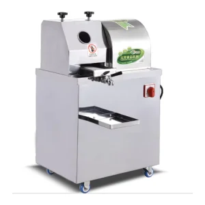 Electric Sugar Cane Juicing Machine Stainless Steel Sugar Cane Crusher