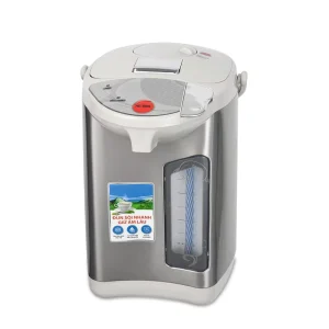 Electric Thermo Pot 3.5L Stainless Steel 3 Way Dispensing Water Pump Air Kettle
