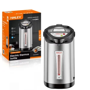 Electric Thermos Bottle 5.8L Electric Hot Air Pot Thermopot Temperature Control Keep Warm Feature for Household & Hotel