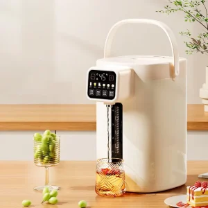 Electric Thermos Pump Pot Bouilloire De Thermopot Thermostat Insulated Stainless Steel Electric Kettle with Pressure Gauge