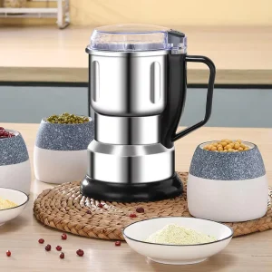 Electric Ultra Fine 6 Blades Electric Seasoning Spice Coffee Grinder Machine Stainless Steel Commercial Electric Coffee Grinder