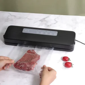 Electric Vacuum Packing Machine Detachable Washable Household Food Sealer for Plastic Bags