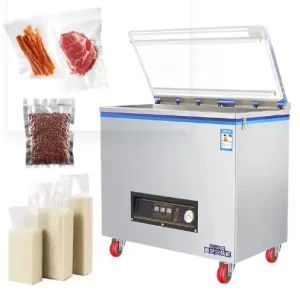 Electric Vacuum Sealer Commercial Brick Shape Mold Food Vacuum Packing Machine for Nut Brick Rice Bean