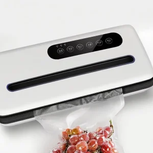 Electric Vacuum Sealer Machine Dry Wet Food Packaging Vacuum Sealing Bags Food Storage Vacuum Packaging Machine for Kitchen