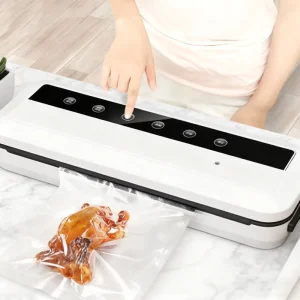 Electric Vacuum Sealer Machine Dry Wet Food Packaging Vacuum Sealing Bags Food Storage Vacuum Packaging Machine for Kitchen