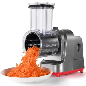 Electric Vegetable Processor Machine Multifunctional Salad Maker Home Use Cheese Grater & Meat Grinder Slicer Shredder
