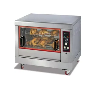 Electric Vertical Chicken Rotisserie Horizontal Chicken Rotisserie Commercial Rotisserie