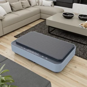 Electric Vertical Vibration Plate Home Use Body Slimming Exercise Machine