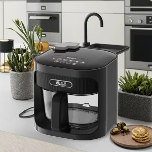Electric Visible Air Fryer Multifunctional Electric Oven Large Capacity Air Fryer and Oven Home Appliance for Household Use