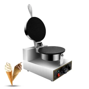Electric Wafle Korean Taiwan France Hotel Digital Ice Cream Maker Machine Digital Commercial Automatic Waffle Cone Maker