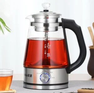 Electric Water Boil Kettle 1.0 L Glass Electric Tea Maker Kettle