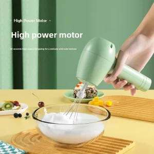 Electric Whisk for Hot Chocolate Matcha Latte USB C Rechargeable 3 Speed Handheld Milk Frother