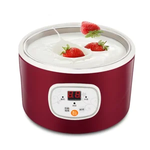 Electric Yogurt Maker Automatic Mini Stainless Steel Tableware for Home Kitchen Use