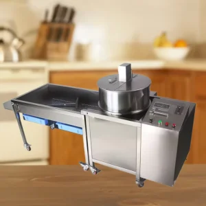 Electromagnetic Commercial Stainless Steel Popcorn Maker for Snack Beverage Food Shop