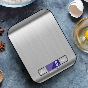 Electronic 5 Kg Kitchen Scale Stainless Steel Digital Kitchen Food Weighing Scale