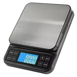 Electronic Balance Large Capacity Pallet Scale 3kg 5kg 10kg 15kg 0.1g 1g Household ABS Digital Food Kitchen Scale Lid