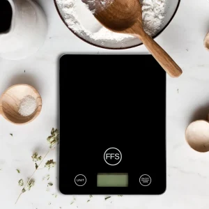 Electronic Digital Kitchen Scale with for & Wi Fi Battery Powered High Precision Weight Measuring Tool