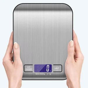 Electronic Kitchen Scale Stainless Steel Digital Kitchen Food Weighing Scale Cooking Promotion Gift Coffee Scale