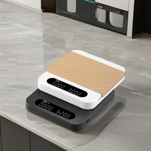 Electronic Kitchen Weighing Professional USB Rechargeable Pour Over Digital Coffee Scale With Timer 0.1G
