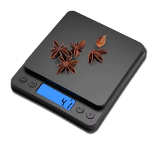 Electronic Pocket Kitchen Scale Portable Baking Fruit Carat Mini Household Scale 0.1g Weighing Battery Operated