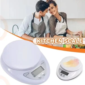 Electronic Scales 5kg 1g Portable Digital LED Display Food Balance Measuring Weight Kitchen Baking Scale Tools